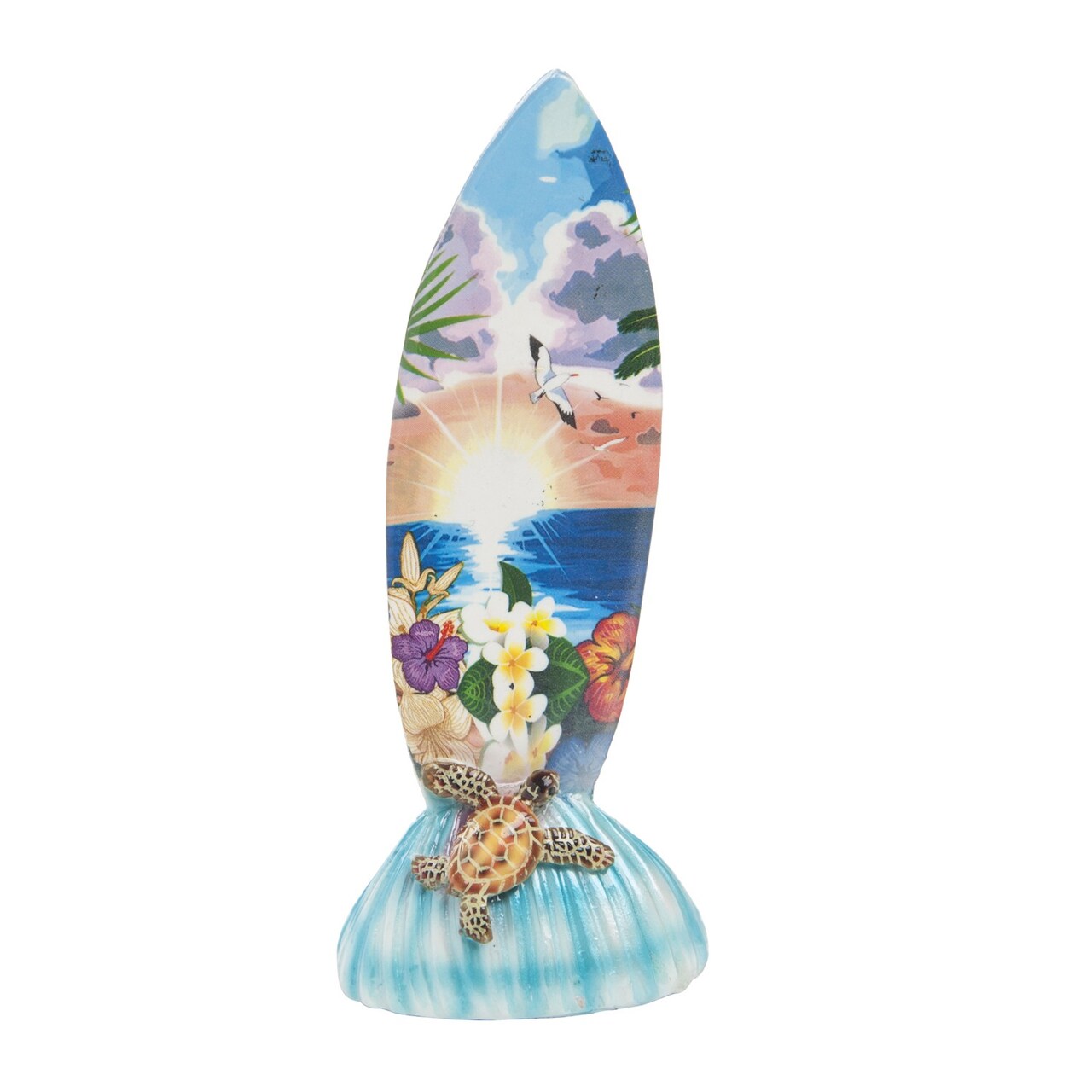 Small Resin Surfboard Figure Coastal Beach House Decor Decoration